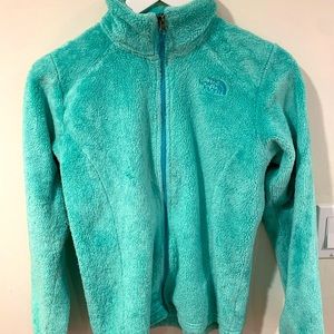 North Face fleece full zip jacket
